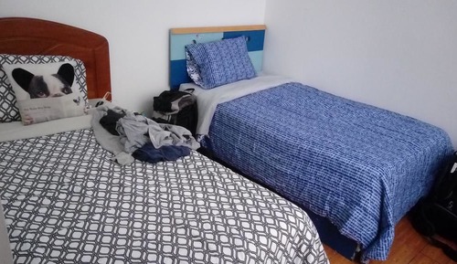 Habitación básica doble, 1 cama doble, baño privado