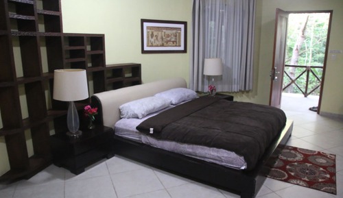 Habitación Deluxe, 2 habitaciones, baño privado, en la zona del jardín