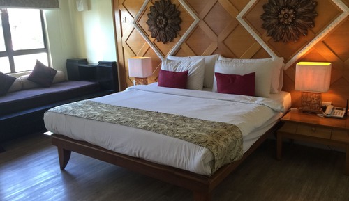 Habitación Deluxe doble, en la zona del jardín