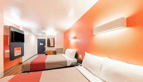 Habitación estándar, 2 camas dobles, accesible para personas con discapacidad, fumadores