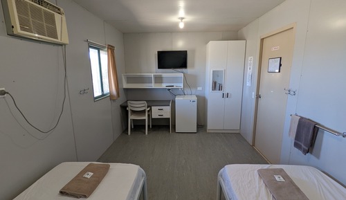 Habitación con 2 camas individuales