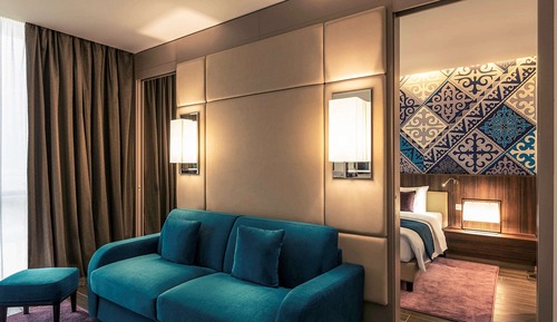 Suite superior, 1 cama de matrimonio grande con sofá cama