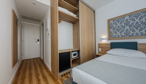 Habitación cuádruple familiar, balcón, vistas al mar