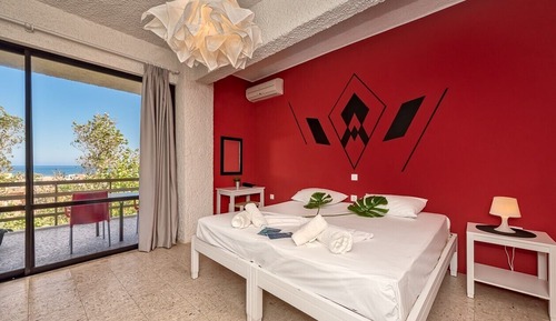 Habitación doble, vistas al mar