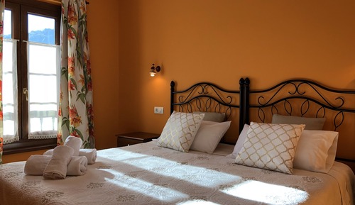 Habitación con 1 cama doble o 2 individuales, accesible para personas con discapacidad