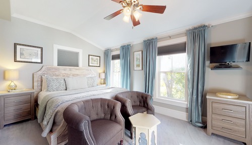 Habitación Premium, baño privado (Compass Rose - King, Balcony Room)
