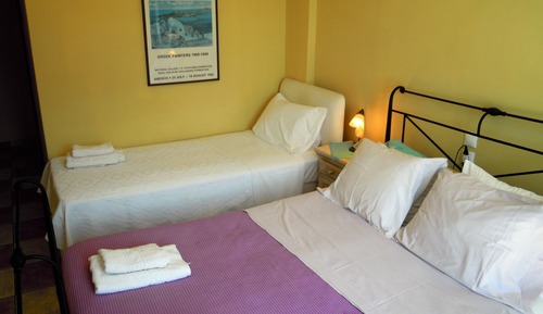 Habitación triple superior, balcón, vistas al mar
