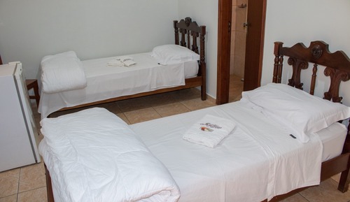 Habitación con 1 cama doble o 2 individuales