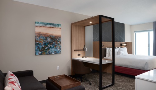 Suite estudio, 1 cama de matrimonio grande con sofá cama, no fumadores (Mobility Accessible, Tub)