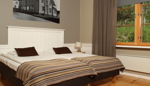 Habitación con 1 cama doble o 2 individuales