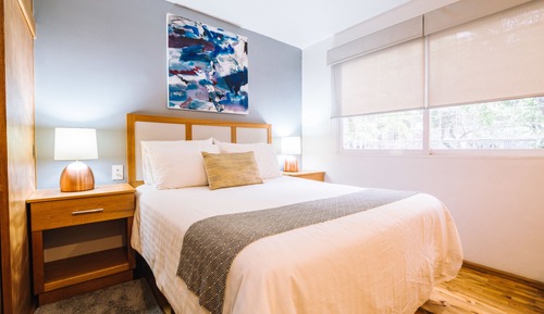 Apartamento Premium, 1 cama de matrimonio con sofá cama, baño privado, vistas a la ciudad