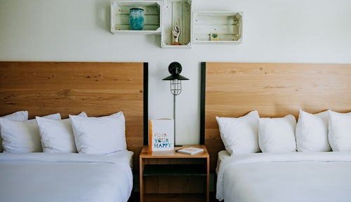 Habitación Deluxe, 2 camas de matrimonio, no fumadores