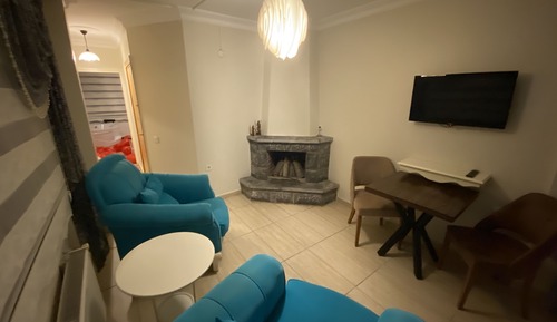 Suite exclusiva, 1 habitación, bañera de hidromasaje, vistas a la montaña (Turkuaz)