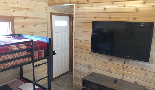 Cabaña Deluxe, varias camas