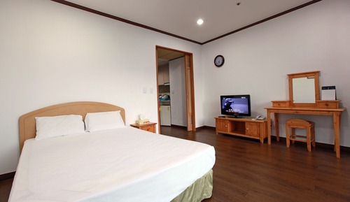 Habitación estándar con 1 cama doble o 2 individuales (26PY / Bed or Ondol randomly assigned)