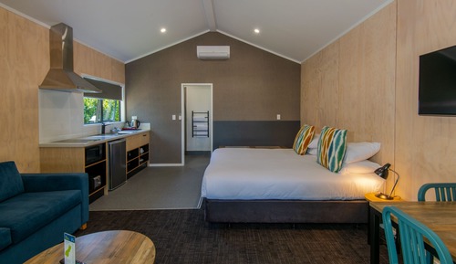 Suite estudio ejecutiva, 1 cama de matrimonio grande con sofá cama