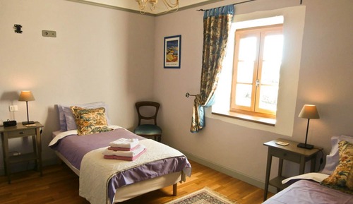 Habitación con 2 camas individuales (Lavande)