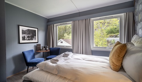 Habitación doble, vistas al jardín