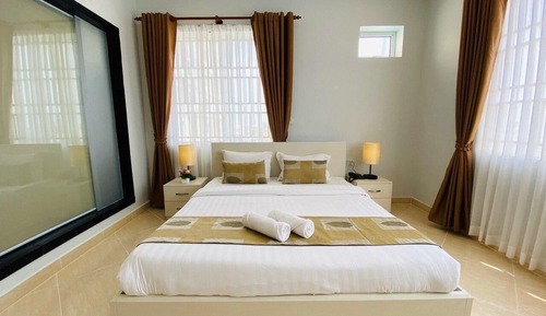 Habitación Deluxe doble, 1 cama de matrimonio grande