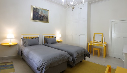 Suite básica, 2 camas individuales, patio (Victorian large bath)