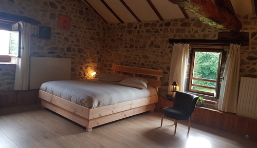 Habitación superior, en la zona del jardín