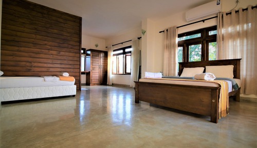 Habitación cuádruple Deluxe, 2 habitaciones, vistas a la montaña