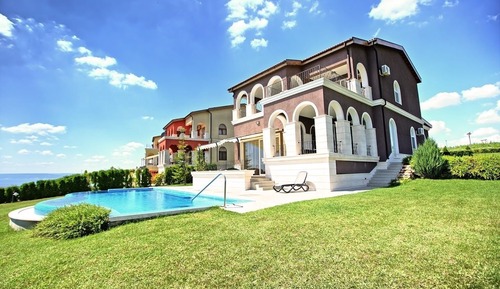 Villa de lujo, 4 habitaciones, vistas al mar, junto a la pista de esquí