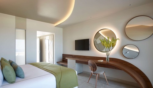 Habitación Deluxe, acceso a la piscina, vistas al mar