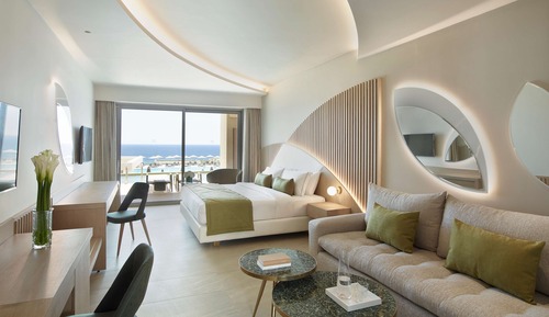 Suite junior, acceso a la piscina, vistas al mar (Swim up)