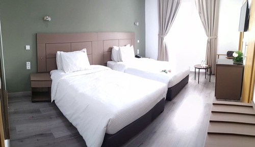 Habitación con 2 camas individuales