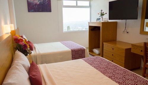 Habitación cuádruple, 2 camas dobles