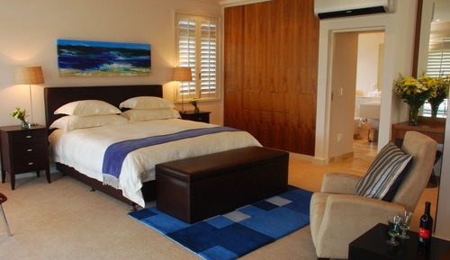 Habitación Deluxe con 1 cama doble o 2 individuales, vistas parciales al mar