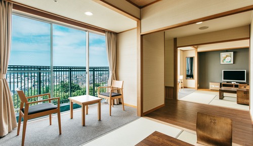 Habitación tradicional, no fumadores (Japanese Style Room C, 2 Rooms)