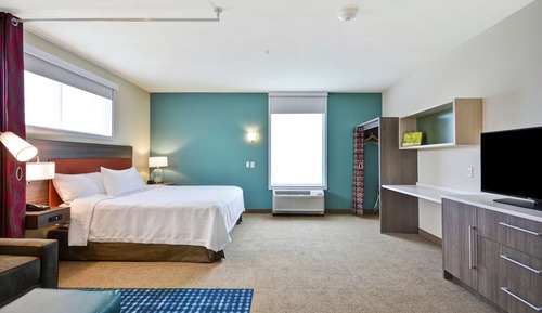 Suite estudio, 1 cama de matrimonio grande con sofá cama