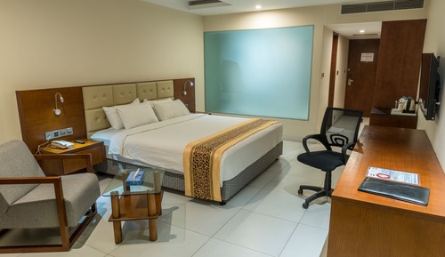 Habitación Deluxe doble, 1 cama de matrimonio grande
