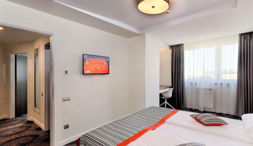Apartamento Business, balcón, vistas a la ciudad