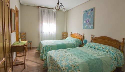 Apartamento superior, 2 habitaciones, chimenea, vistas a la montaña (4 Pax)