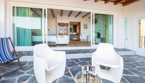 Suite Premium, terraza, vistas al mar