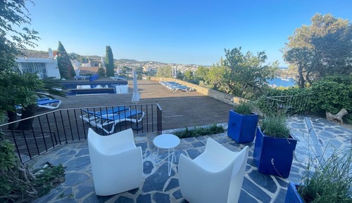 Habitación doble, terraza, vistas al mar (H-21)