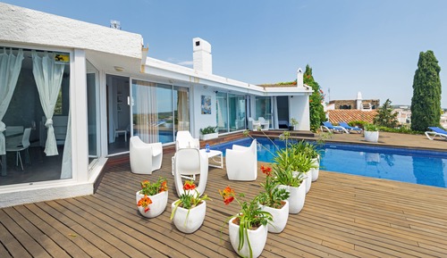 Dúplex Confort, 3 habitaciones, terraza, vistas al mar