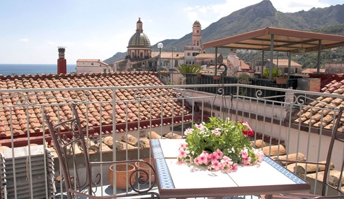 Habitación doble, terraza