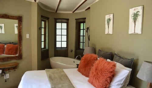 Suite de luna de miel, vistas al jardín