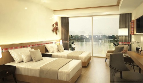 Habitación Deluxe con 1 cama doble o 2 individuales