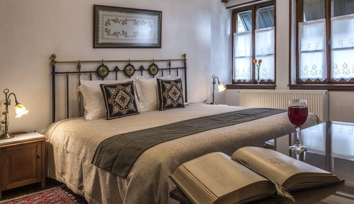 Habitación Deluxe doble, 1 cama de matrimonio, no fumadores, vistas a la montaña