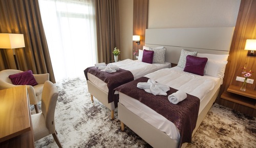 Habitación estándar con 1 cama doble o 2 individuales
