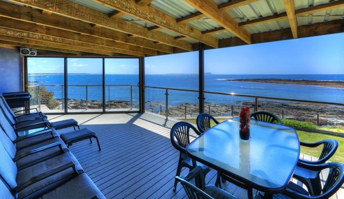 Casa panorámica, 3 habitaciones, 2 baños, vistas al mar