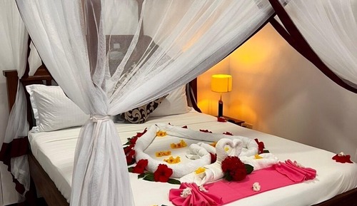 Bungalow Deluxe, 1 cama de matrimonio grande, no fumadores, vistas a la playa