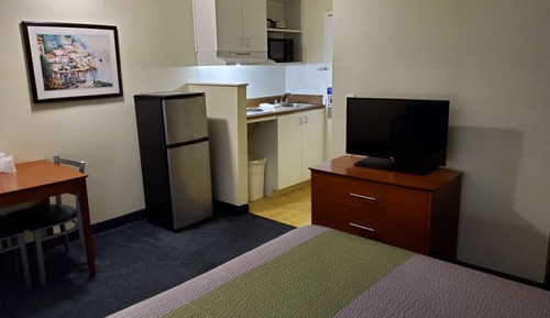 Habitación estándar, 1 cama doble, fumadores, cocina básica