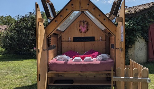 Cabaña romántica