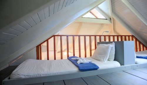 Habitación cuádruple Deluxe, varias camas, junto a la playa (Casa Cassandra)
